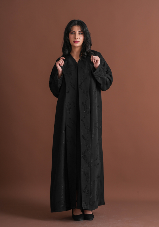 Devesh Abaya with Front Cutting Handwork