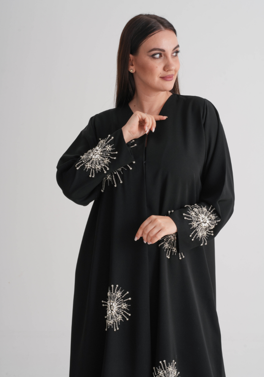 Crystal Handwork Indonesian Barbie Abaya