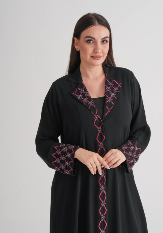 Embroidered Handwork Indonesian Soft Kuba Abaya