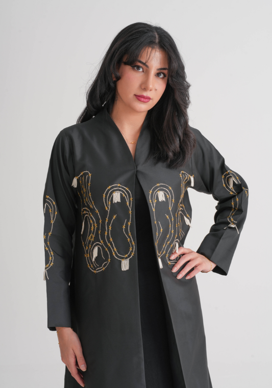 Handworked Korean Victoria Abaya